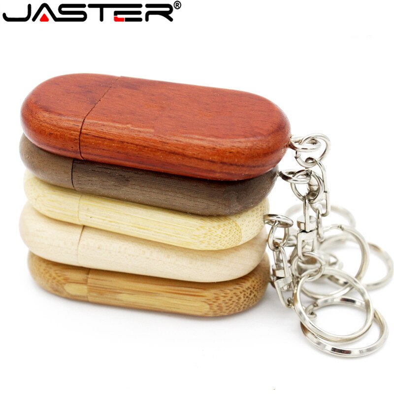 JASTER Personality Gift Wood Creative Pen Drive L..